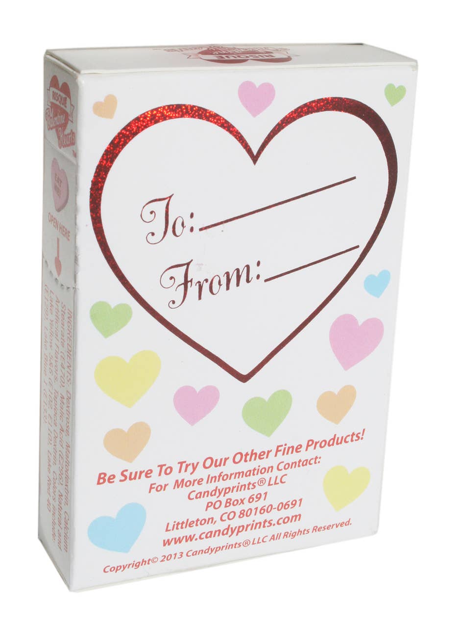 Risqué Valentine's Heart Candy