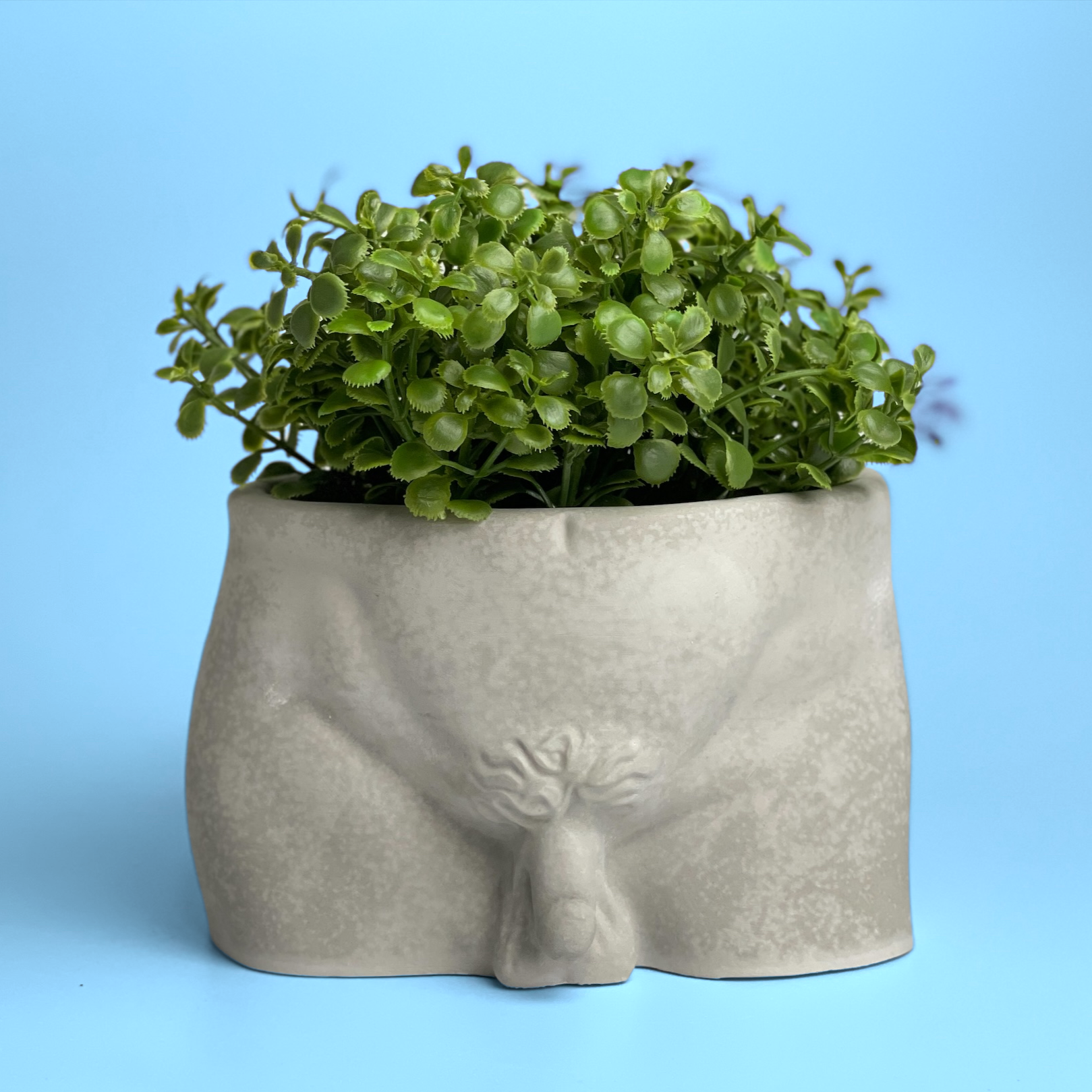 Butt Planter, Men Body Planter Pot, Male Greek Sculpture