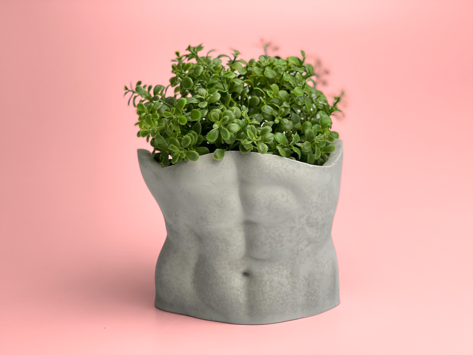 Butt Planter, Men Body Planter Pot, Male Greek Sculpture