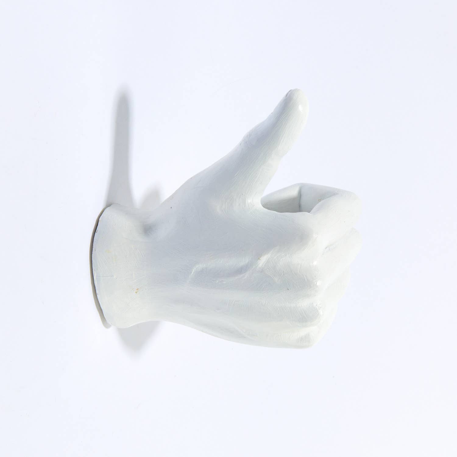 Thumbs Up Wall Mounted hook sculpture - 6.5" long