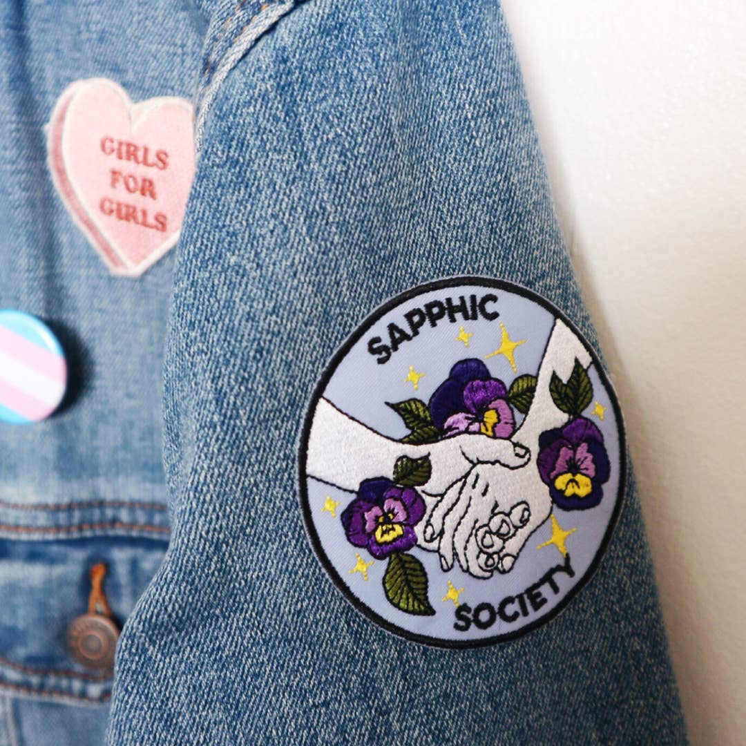 Sapphic Society Iron-On Patch