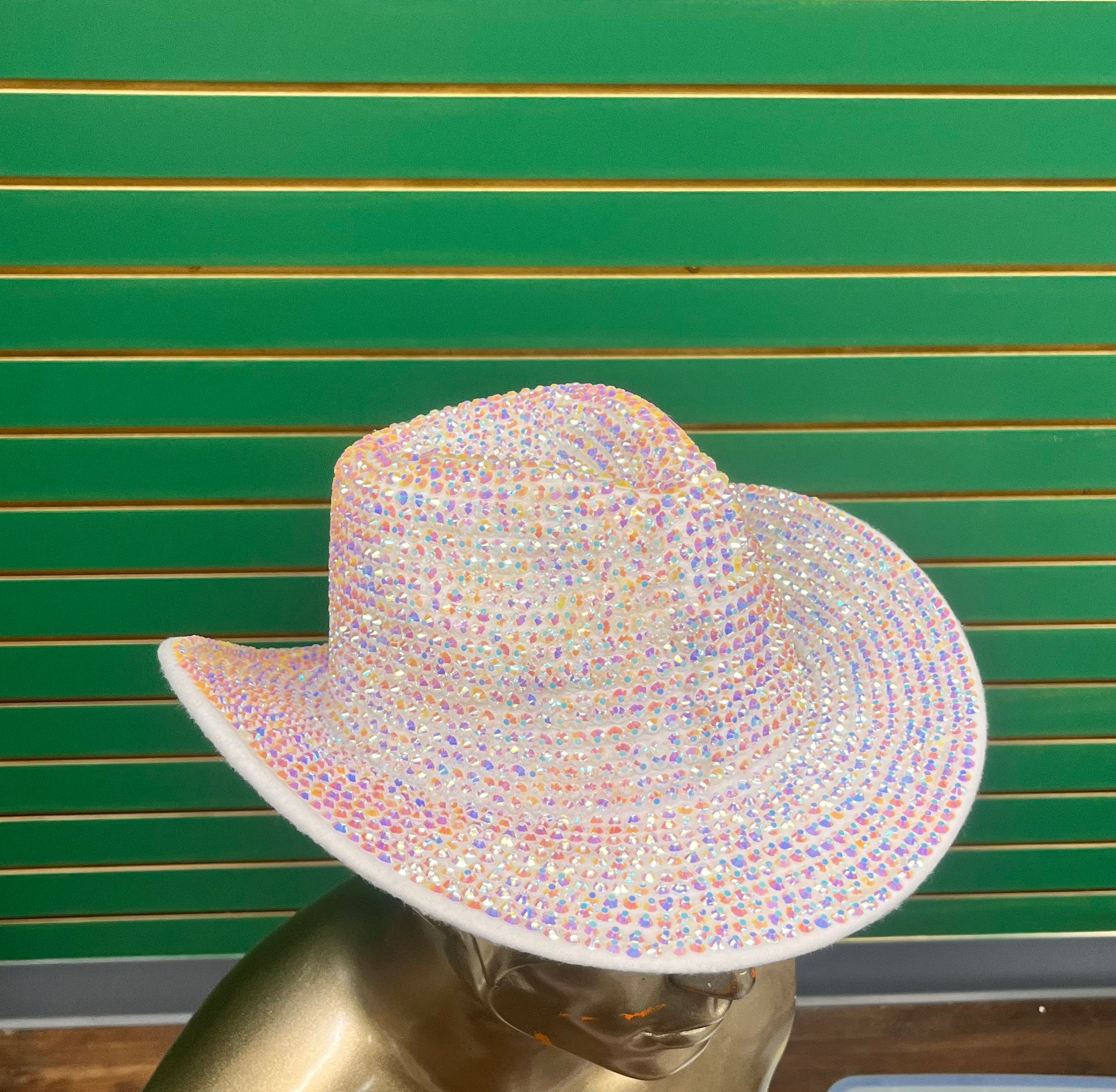 Rhinestoned Cowboy Hat