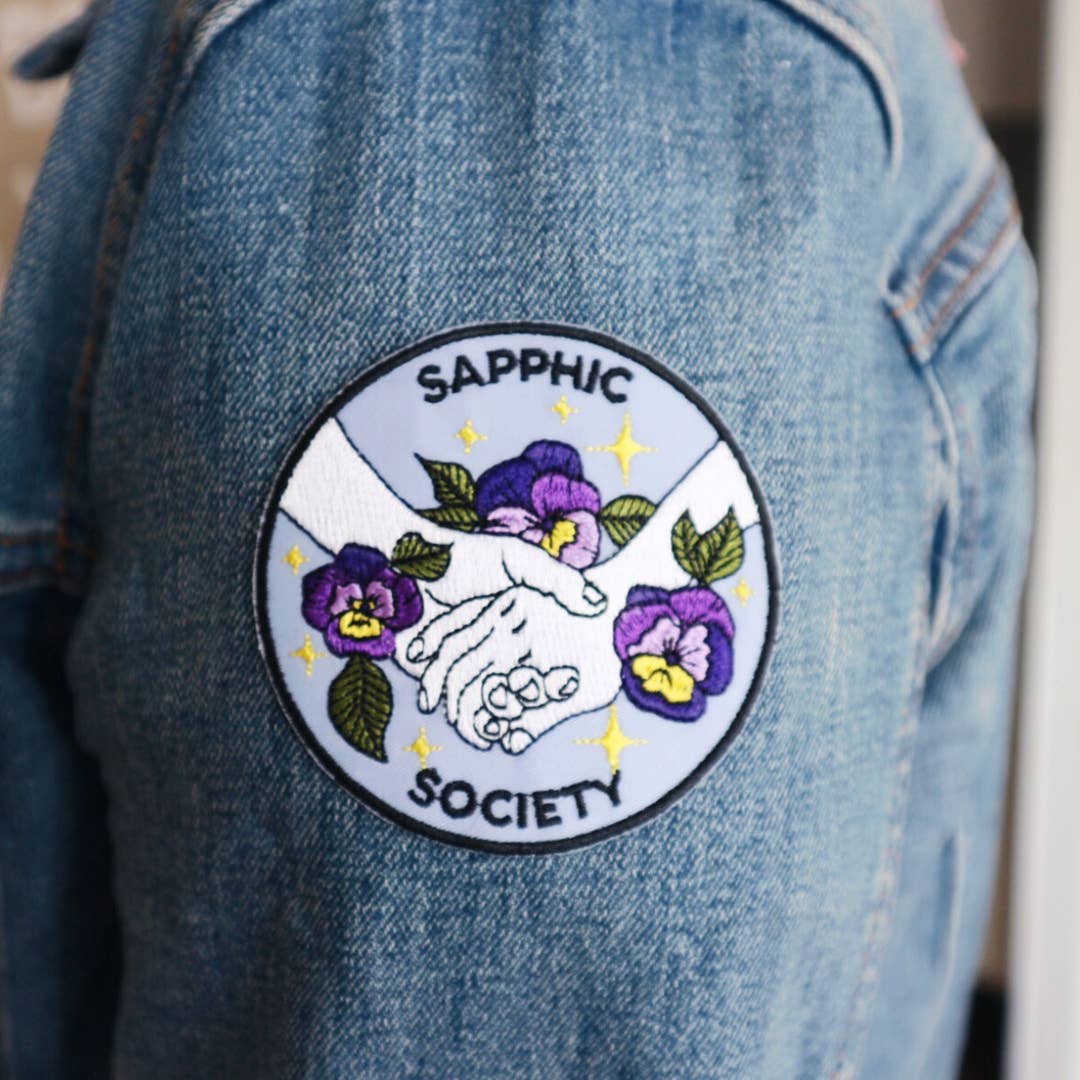 Sapphic Society Iron-On Patch