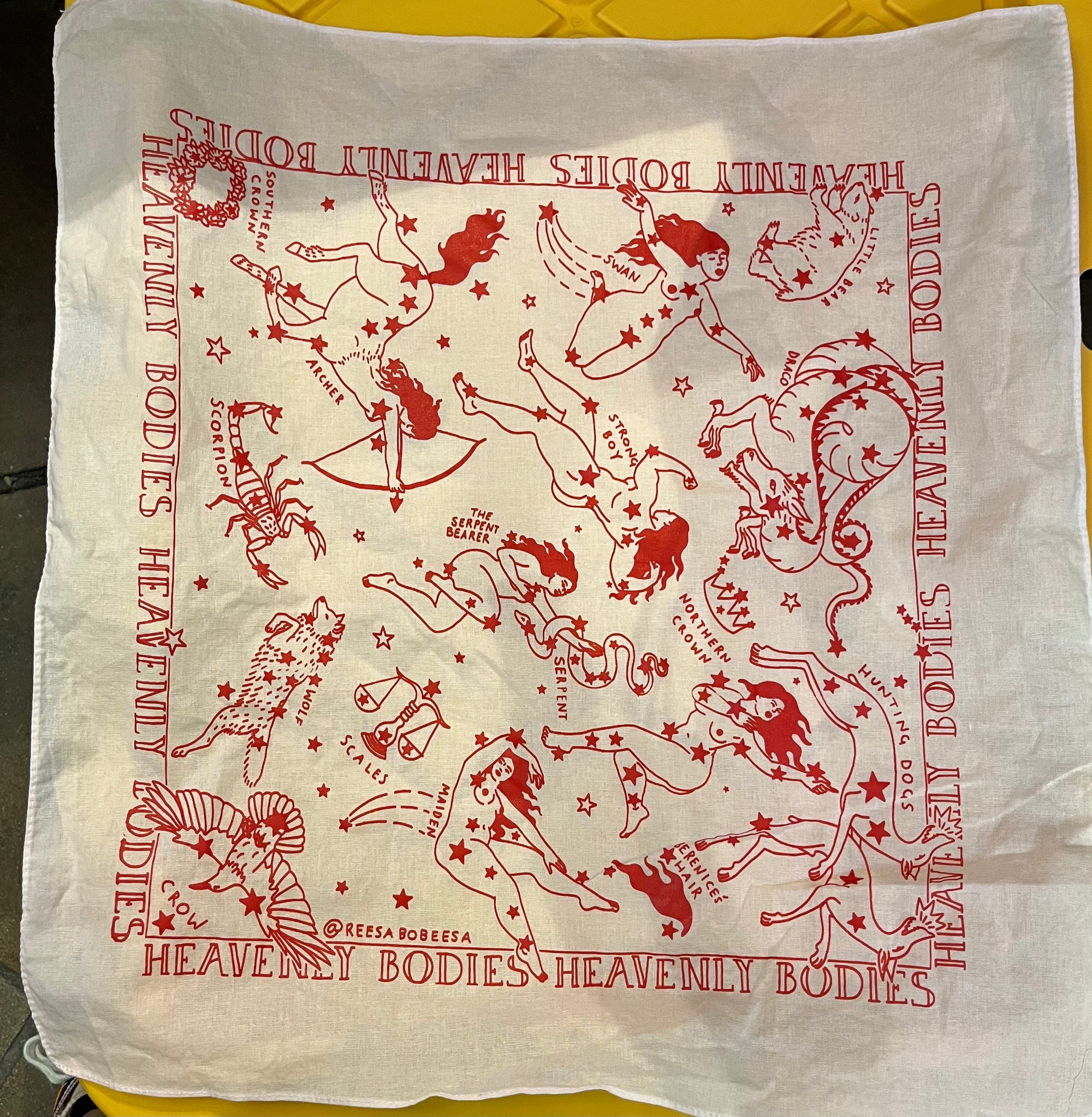 Heavenly bodies bandana by reesabobeesa