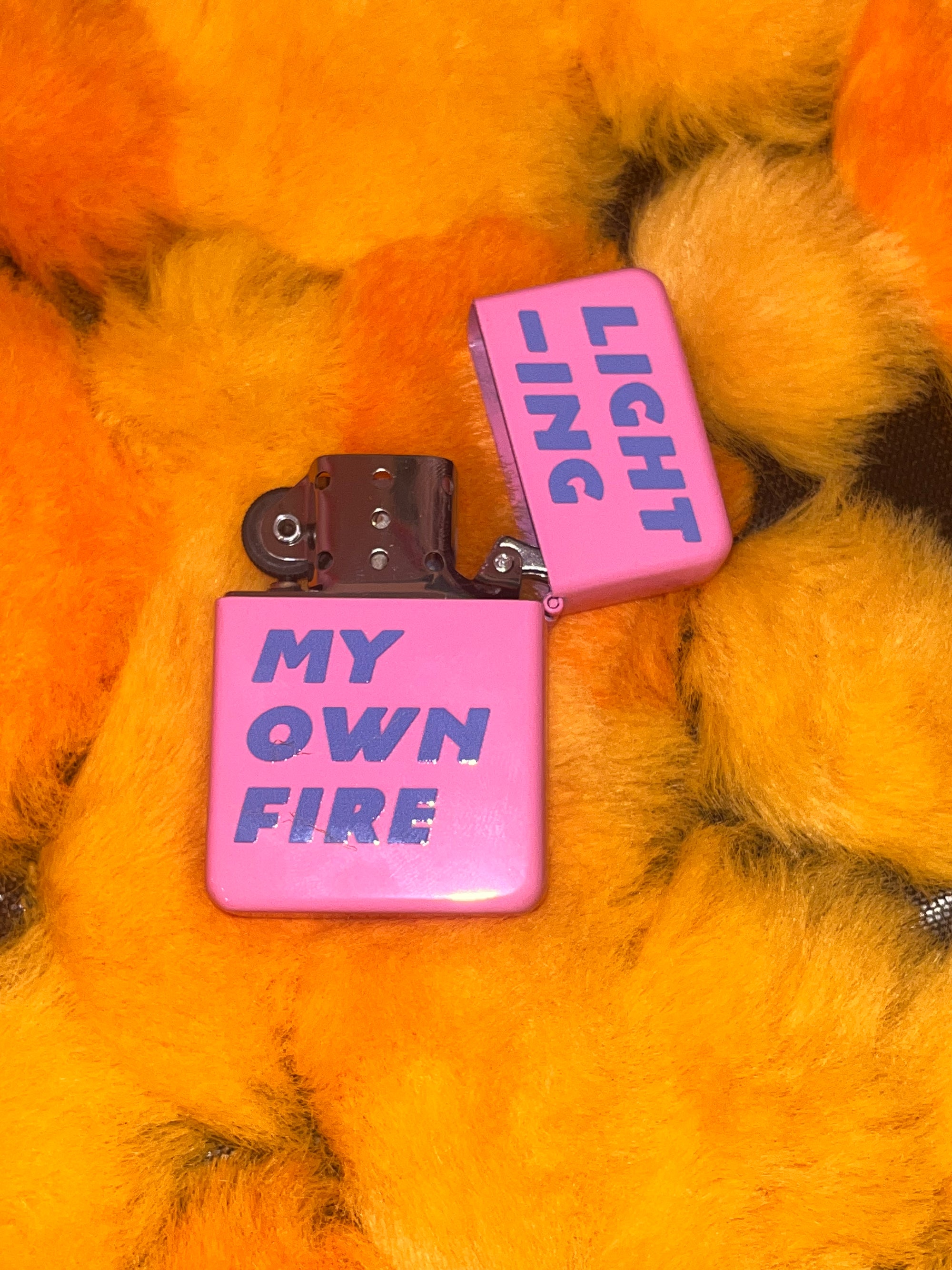 Lighting My Own Fire Oil Lighter by Reesabobeesa