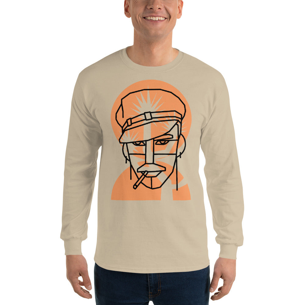Desert Man Longsleeve Shirt by Simon Malvaez