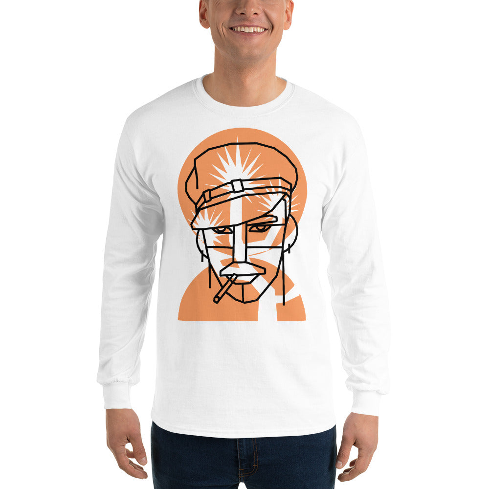 Desert Man Longsleeve Shirt by Simon Malvaez